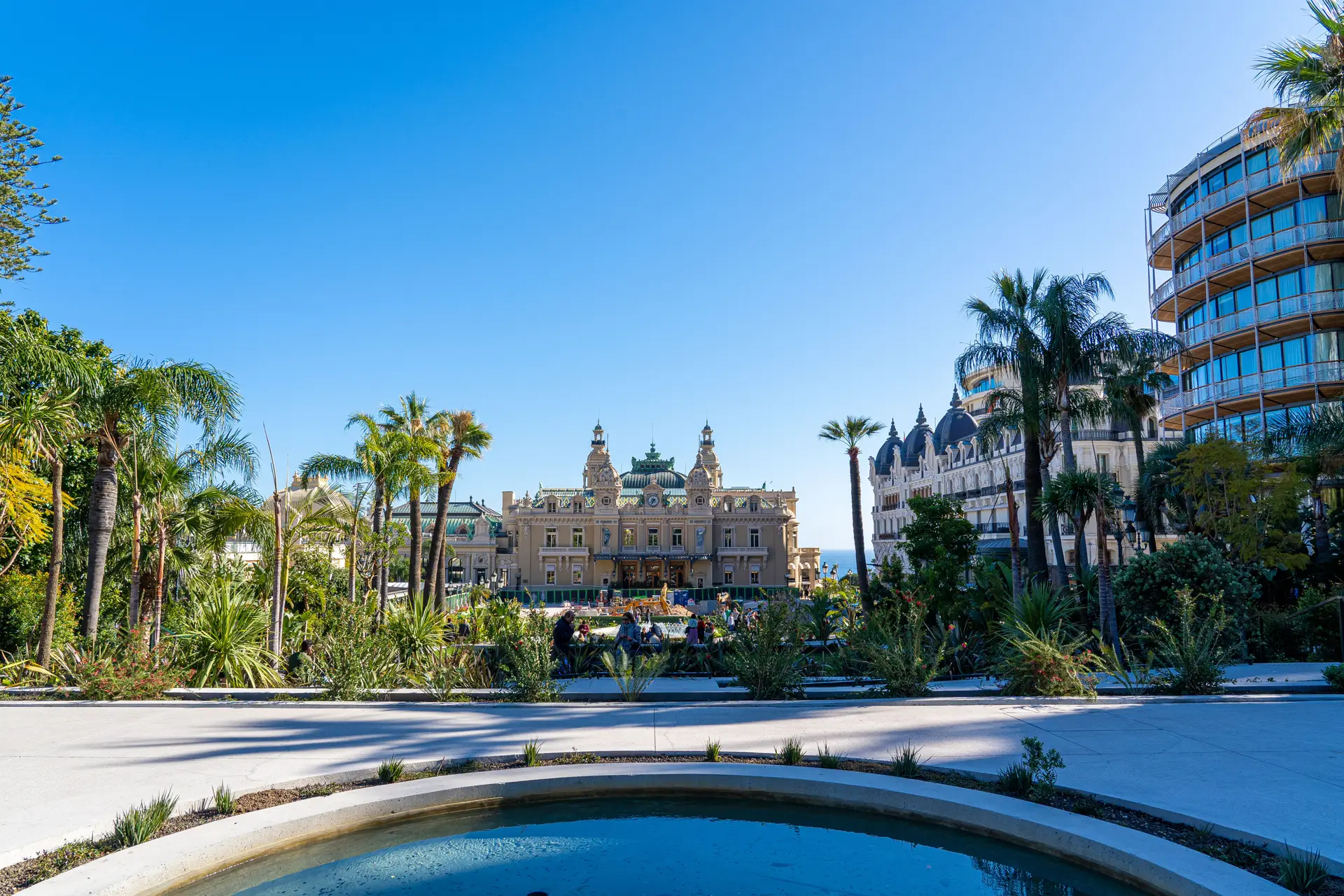 Hotel de Paris Monte Carlo ja Casino aukio
